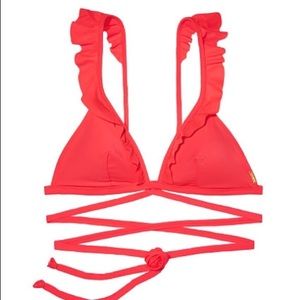 Victoria’s Secret PINK ruffle bikini top